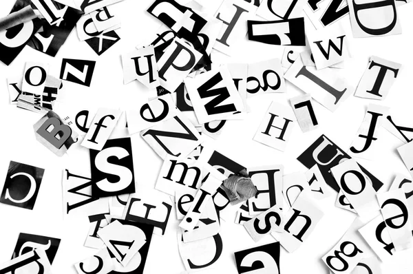 Letters — Stock Photo, Image