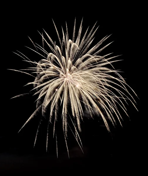 White fireworks — Stock Photo, Image