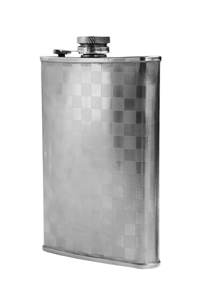 Steel flask — Stock Photo, Image