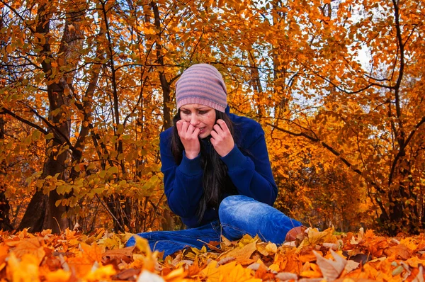 Chica llorona —  Fotos de Stock