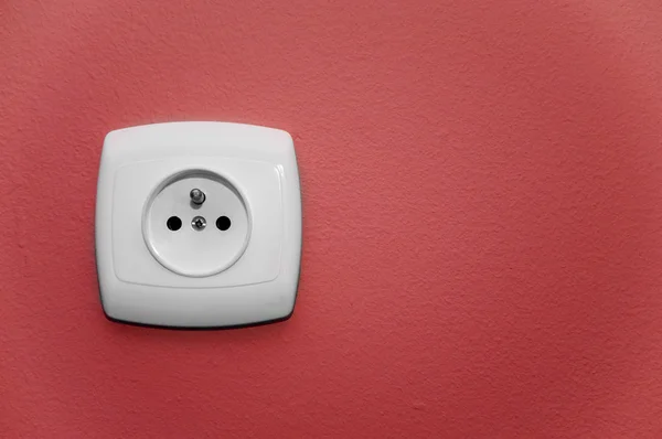 White socket — Stock Photo, Image