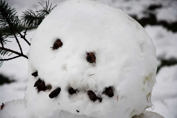 Χιονάνθρωπος — Φωτογραφία Αρχείου