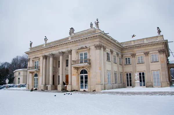 Winte Łazienki Parkı — Stok fotoğraf