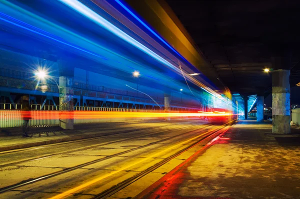 Puente de Gdansk — Foto de Stock