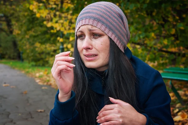 Girl depressed — Stock Photo, Image