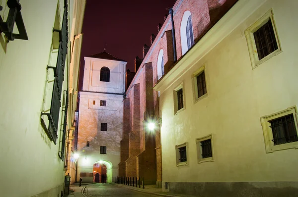 Old Town at night. — Stock Photo, Image