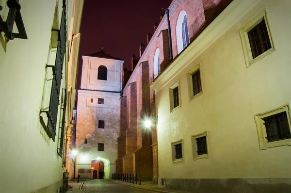 Gamla stan på natten. — Stockfoto