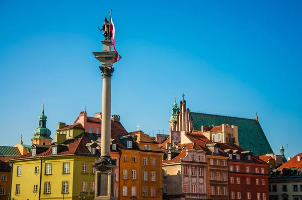 Oude binnenstad van Warschau — Stockfoto