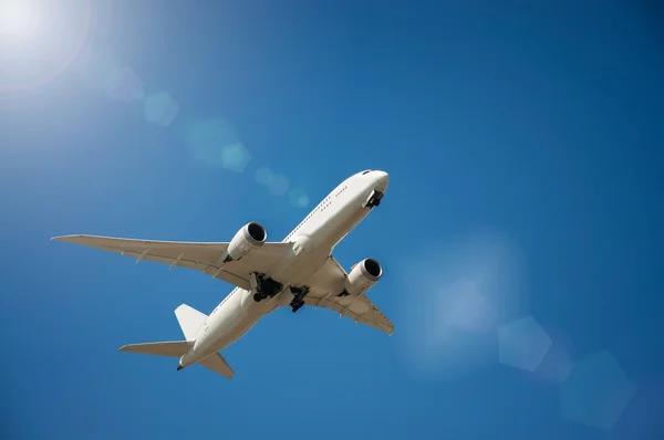 White plane — Stock Photo, Image