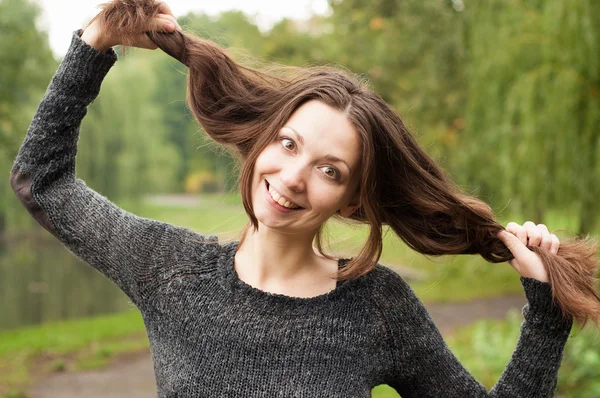 Funny woman — Stock Photo, Image