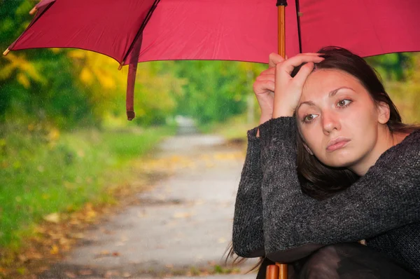 Sad girl — Stock Photo, Image