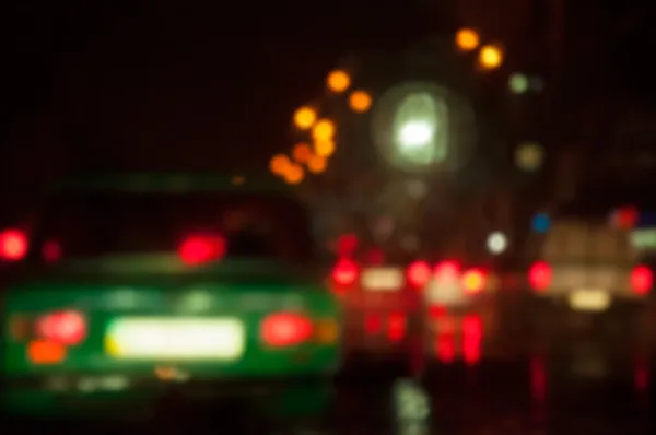 夜の車 — ストック写真