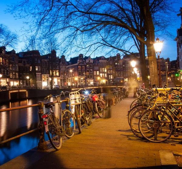 Bicicletas de amsterdam — Fotografia de Stock