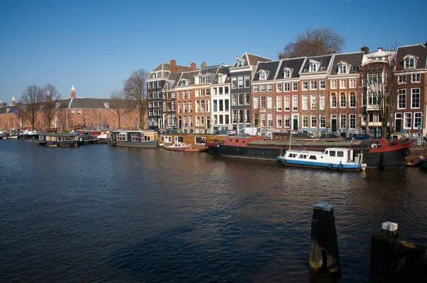 Casas en Amsterdam —  Fotos de Stock