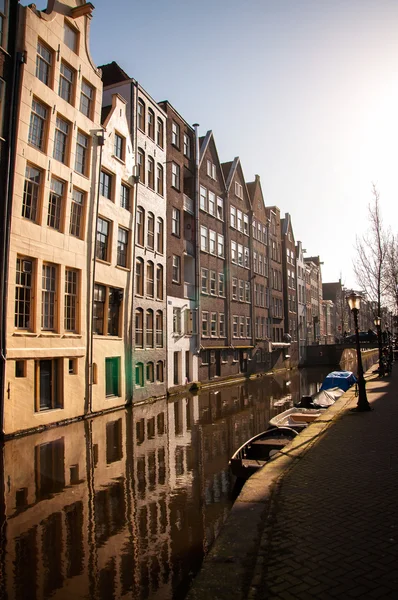 Amsterdam byggnader — Stockfoto