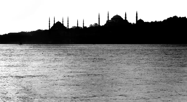 Minareler Silhouettes — Stok fotoğraf