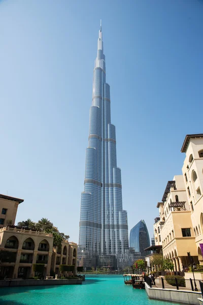 Facciata Burj Khalifa — Foto Stock