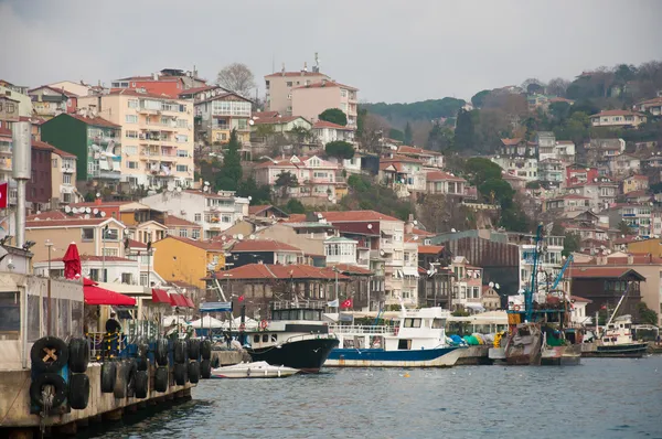 Bosporus huizen — Stockfoto