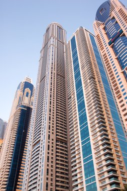 Dubai Marina 'daki gökdelenler