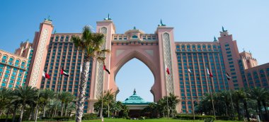 Atlantis palm, dubai, Birleşik Arap Emirlikleri.