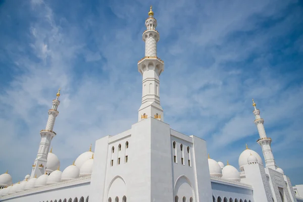 Sjeik Zayed moskee in Abu Dhabi — Stockfoto