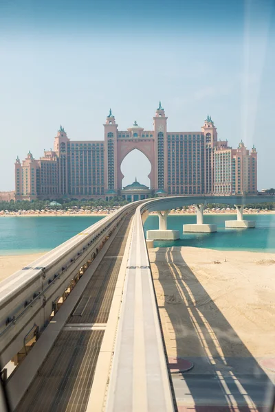 Estação de monotrilho em Dubai , — Fotografia de Stock