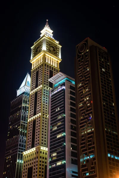 Modern felhőkarcolók Dubaiban — Stock Fotó
