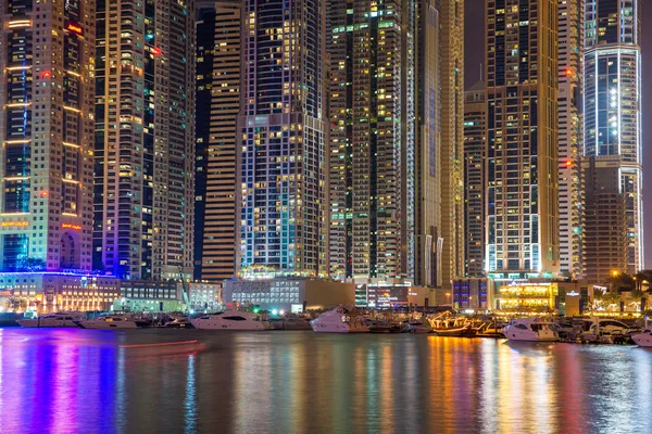 Skyscrapers in Dubai Marina — Stock Photo, Image