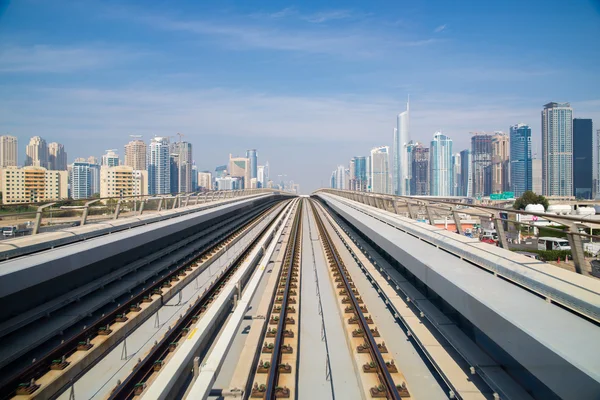 U-Bahn von Dubai — Stockfoto