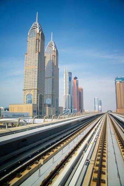 Dubajské metro — Stock fotografie