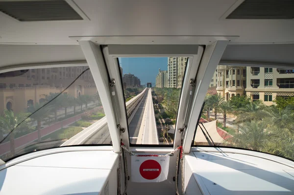 Stazione monorotaia, isola di Palm Jumeirah — Foto Stock