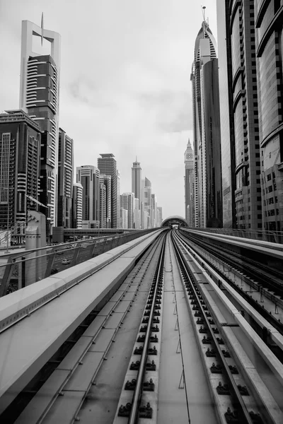 Metro w Dubaju — Zdjęcie stockowe