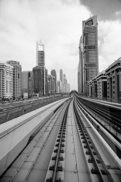 Metro van Dubai — Stockfoto