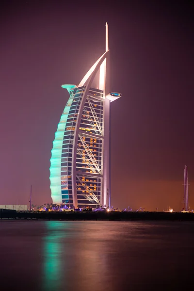 酒店 burj al 在迪拜阿拉伯 — 图库照片