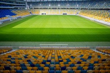Boş futbol stadyumu