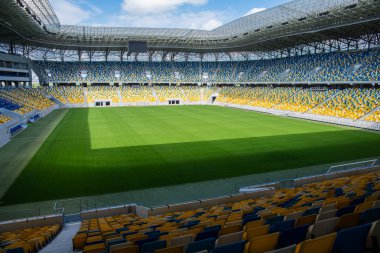 Boş futbol stadyumu