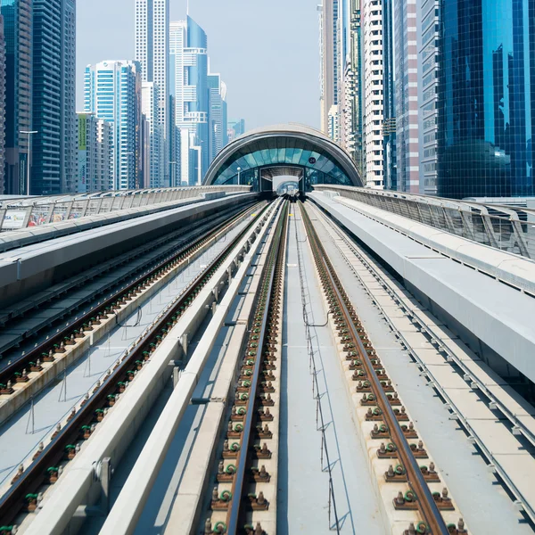 Metro van Dubai — Stockfoto