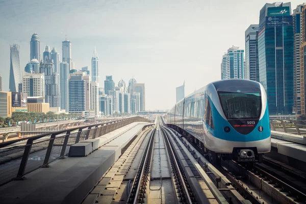 Metro de Dubai — Fotografia de Stock