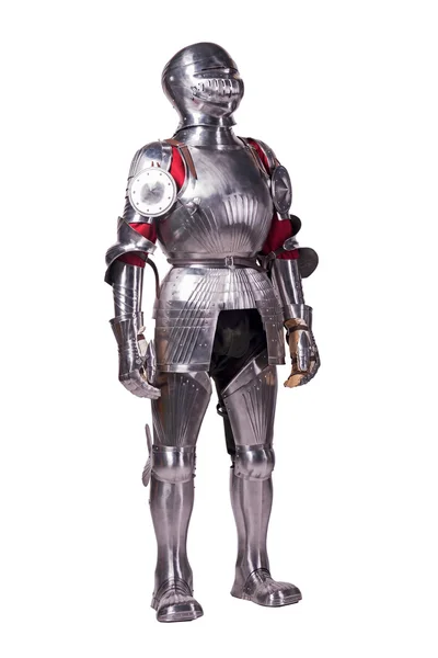 Knight in metal armor — Stock Photo, Image