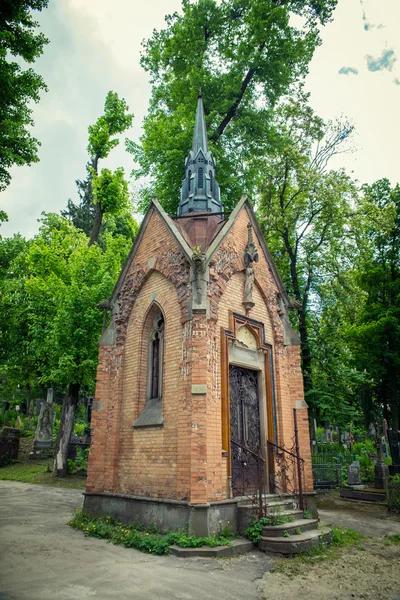 Лычаковское кладбище — стоковое фото