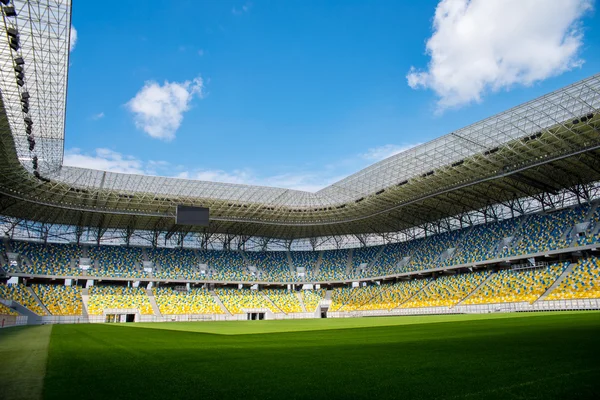 Empty football stadium — Stock Photo, Image