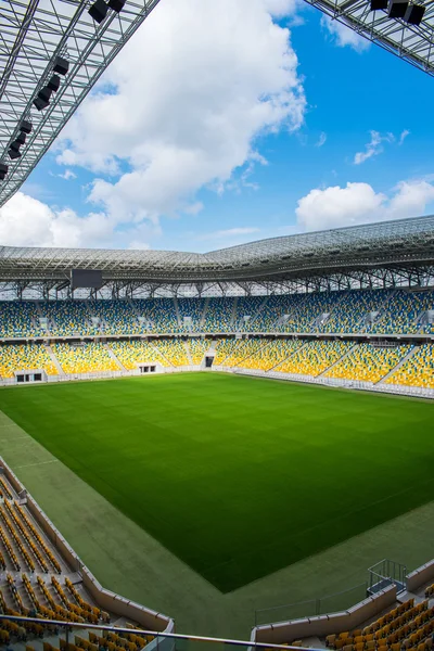 Stadio di calcio vuoto — Foto Stock