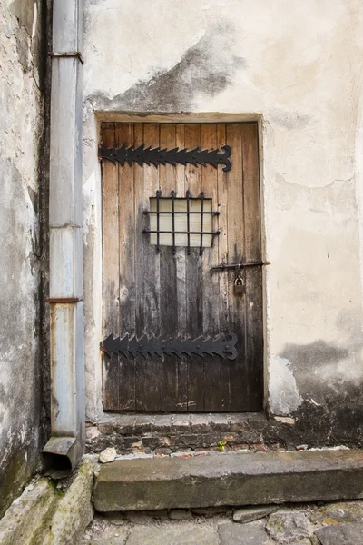 Holztür — Stockfoto