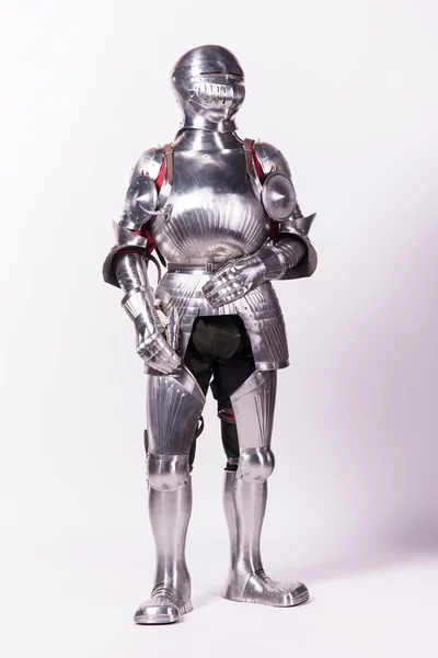 Caballero con armadura metálica — Foto de Stock