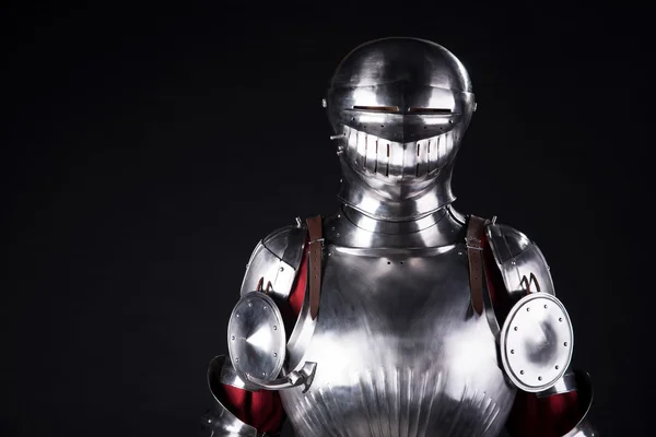 Knight in metal armor — Stock Photo, Image