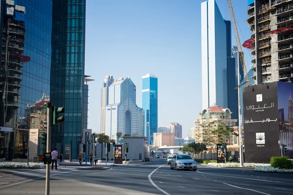 Das wohngebiet im herzen dubais — Stockfoto