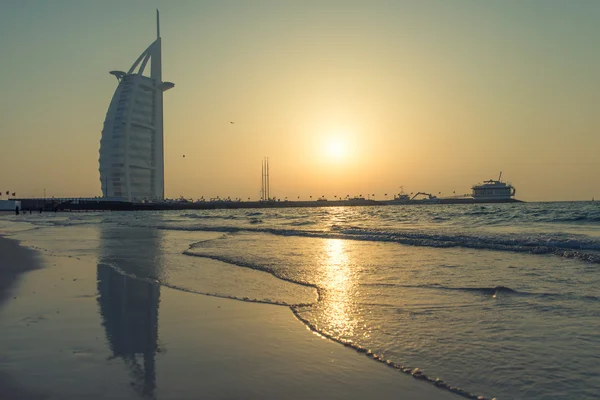 Hotel de luxo Burj Al Arab — Fotografia de Stock