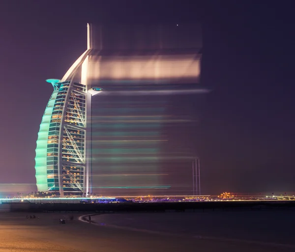 Luxury hotel Burj Al Arab — Stock Photo, Image