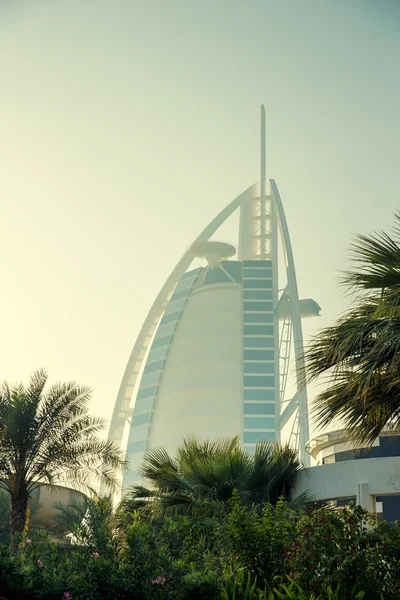 Hotel de luxo Burj Al Arab — Fotografia de Stock