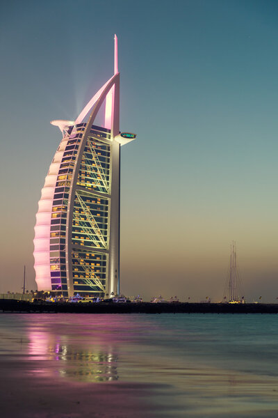 Luxury hotel Burj Al Arab